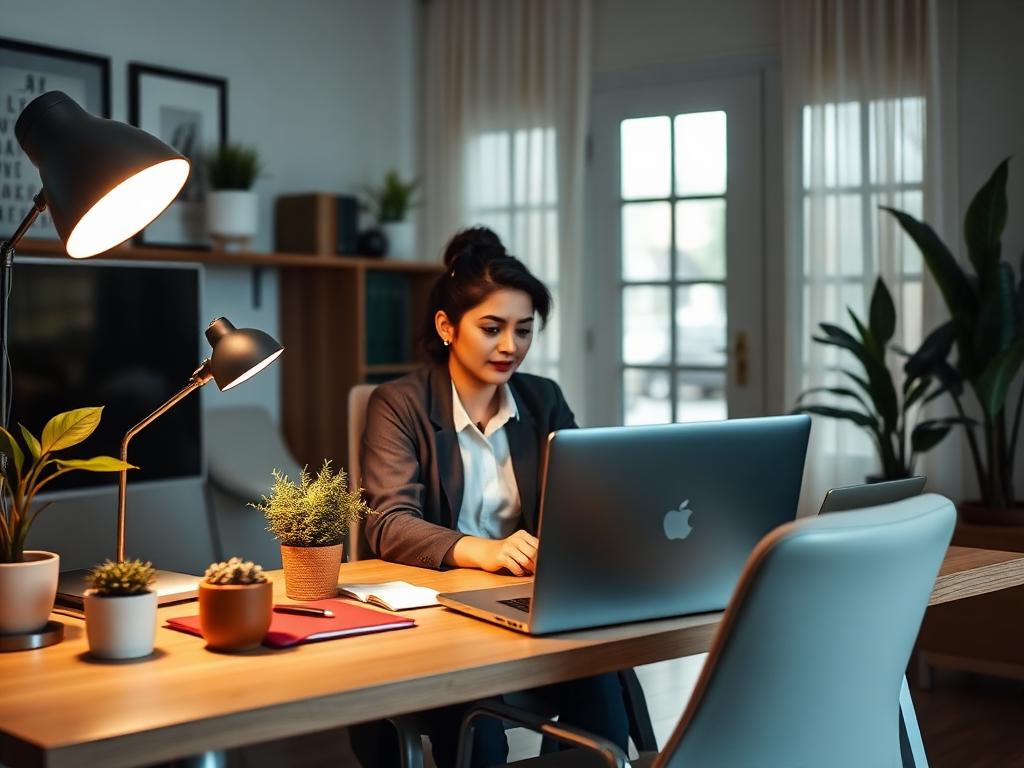 The 9-to-5 and Beyond: Polished Looks for the Modern Home Office.